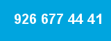 926 677 44 41 926 677 44 41